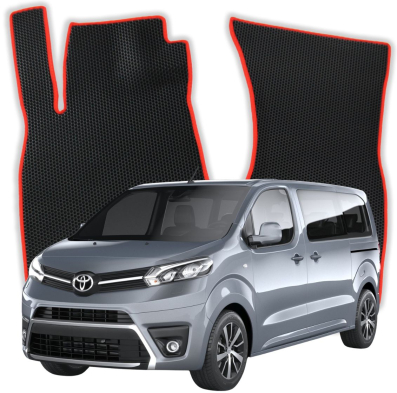 EVA autokoberce OMEVO pre Toyota ProAce Verso 9 mest Medium 2 gen Minivan (2016-2026)
