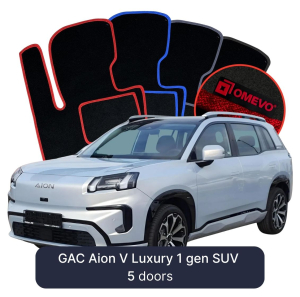 Velúrové autokoberce OMEVO pre GAC Aion V Luxury 1 gen SUV 5 dverí (2023-2026)
