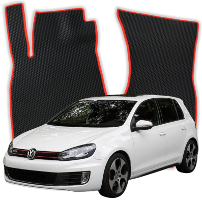 EVA autokoberce OMEVO pre Volkswagen Golf GTI MK6 6 gen Hatchback 5 dverí (2008-2016)