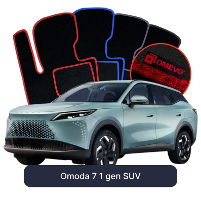 Velúrové autokoberce OMEVO pre Omoda 7 1 gen SUV (2024-2026)