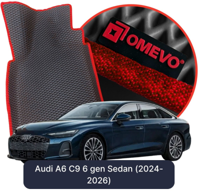 EVA autokoberce OMEVO pre Audi A6 C9 6 gen Sedan (2024-2025)