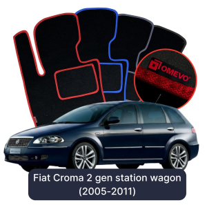 Velúrové autokoberce OMEVO pre Fiat Croma 2 gen Kombi (2005-2011)
