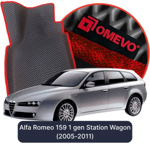 OMEVO 5D Pro Autokoberce do Alfa Romeo 159 1 gen Kombi (2005-2011)