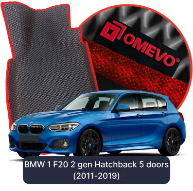 EVA autokoberce OMEVO pre BMW 1 F20 2 gen Hatchback 5 dverí (2011-2019)