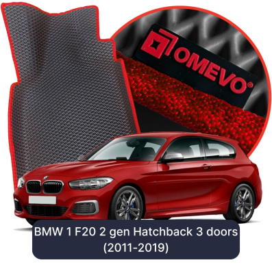 EVA autokoberce OMEVO pre BMW 1 F21 2 gen Hatchback 3 dvere (2011-2019)
