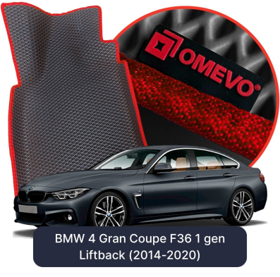 EVA autokoberce OMEVO pre BMW 4 Gran Coupe F36 1 gen Liftback (2014-2020)