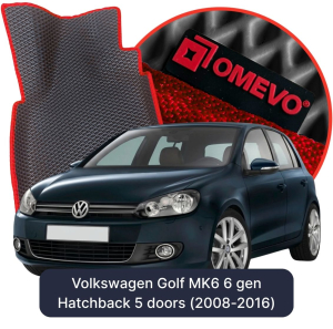 OMEVO 5D Pro Autokoberce do Volkswagen Golf MK6 6. gen Hatchback (2008-2016)