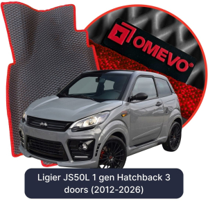 OMEVO 5D Pro Autokoberce do Ligier JS50L Hatchback (2012-2026)