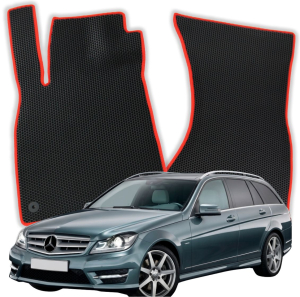 OMEVO EVA Mats pre Mercedes-Benz Razred C C180 W204 3 gen Kombi (2007-2014)