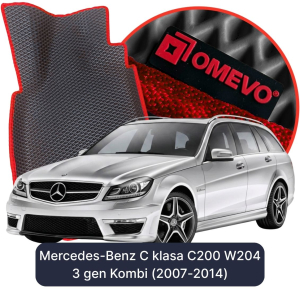 OMEVO 5D Pro Autokoberce do Mercedes-Benz C trieda C200 W204 3. gen Kombi (2007-2014)