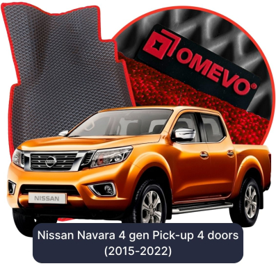 EVA autokoberce OMEVO pre Nissan Navara 4. generácia Pick-up (2015-2022)