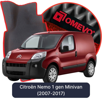 EVA autokoberce OMEVO pre Citroën Nemo 1 gen Minivan (2007-2017)