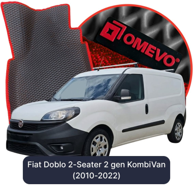 EVA autokoberce OMEVO pre Fiat Doblo 2 mesta 2 gen KombiVan (2010-2022)