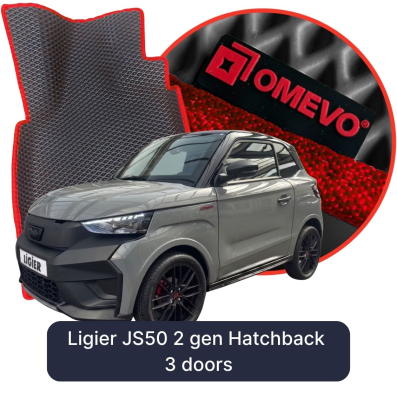 EVA autokoberce OMEVO pre Ligier JS50 2 gen Hatchback 3 dvere (2024-2026)