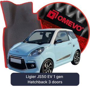 OMEVO 5D Pro Autokoberce do Ligier JS50 EV 2 gen Hatchback 3 dvere (2024-2026)