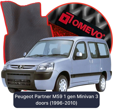EVA autokoberce OMEVO pre Peugeot Partner M59 1 gen Minivan 3 dvere (1996-2010)