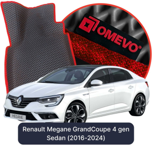 OMEVO 5D Pro Autokoberce do Renault Megane GrandCoupe 4 gen Sedan (2016-2024)