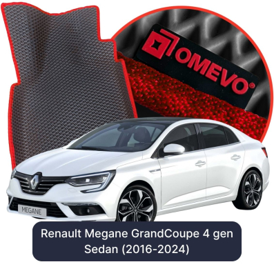 EVA autokoberce OMEVO pre Renault Megane GrandCoupe 4 gen Sedan (2016-2024)