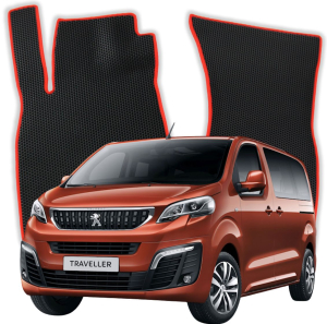 OMEVO EVA Mats pre Peugeot Traveller 6 mest Long Business Vip 3 gen Minivan (2016-2026)