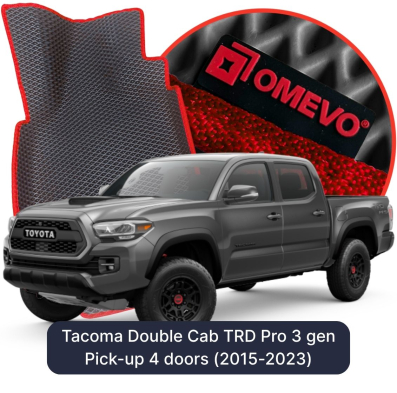 EVA autokoberce OMEVO pre Tacoma Double Cab TRD Pro 3 gen Pick-up 4 dvere (2015-2023)