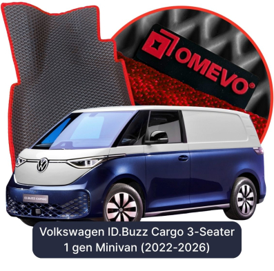 EVA autokoberce OMEVO pre Volkswagen ID.Buzz Cargo 3 mesta 1 gen Minivan (2022-2026)