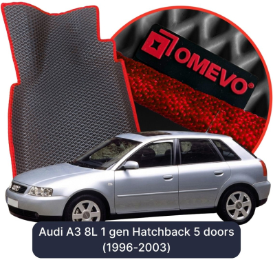 EVA autokoberce OMEVO pre Audi A3 8L 1 gen Hatchback 5 dverí (1996-2003)
