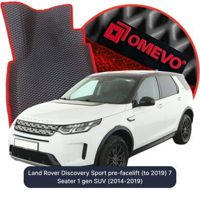 EVA autokoberce OMEVO pre Land Rover Discovery Sport predfacelift (do 2019) 7 mest 1 gen SUV (2014-2019)