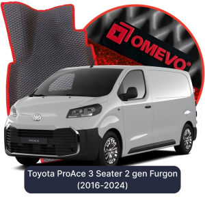 OMEVO 5D Pro Autokoberce do Toyota ProAce 3 mesta 2 gen Van (2016-2024)