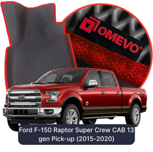 OMEVO 5D Pro Autokoberce do Ford F-150 Raptor Super Crew CAB 13 gen Pick-up (2015-2020)