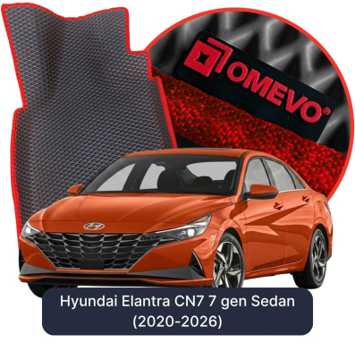 EVA autokoberce OMEVO pre Hyundai Elantra CN7 7. generácia Sedan (2020-2025)