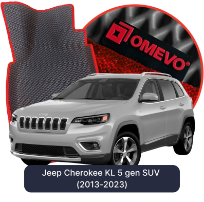 EVA autokoberce OMEVO pre Jeep Cherokee KL 5. gen SUV (2013-2023)