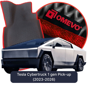 OMEVO 5D Pro Autokoberce do Tesla Cybertruck 1 gen Pick-up (2023-2026)