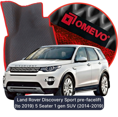 EVA autokoberce OMEVO pre Land Rover Discovery Sport predfaceliftový (do 2019) 1. gen SUV (2014-2019)