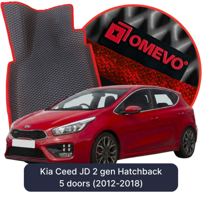 EVA autokoberce OMEVO pre Kia Ceed JD 2 gen Hatchback 5 dverí (2012-2018)