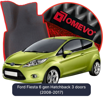 EVA autokoberce OMEVO pre Ford Fiesta 6 gen Hatchback 3 dvere (2008-2017)