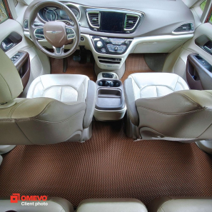 EVA autokoberce OMEVO pre Chrysler Pacifica Touring L 8 mest 3 gen Minivan (2017-2025)