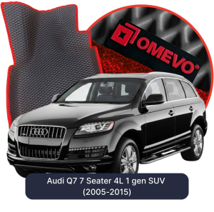 OMEVO 5D Pro Autokoberce do Audi Q7 7-miestny 4L 1 gen SUV (2005-2015)