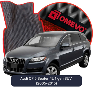 OMEVO 5D Pro Autokoberce do Audi Q7 5-miestny 4L 1 gen SUV (2005-2015)