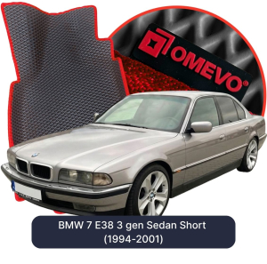OMEVO 5D Pro Autokoberce do BMW 7 E38 3 gen Sedan Short (1994-2001)