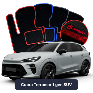 Velúrové autokoberce OMEVO pre Cupra Terramar 1 gen SUV (2024-2025)