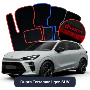 Velúrové autokoberce OMEVO pre Cupra Terramar 1 gen SUV (2024-2025)
