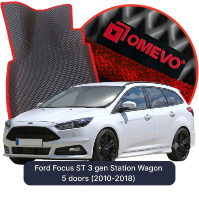 EVA autokoberce OMEVO pre Ford Focus ST 3 gen Kombi 5 dverí (2010-2018)