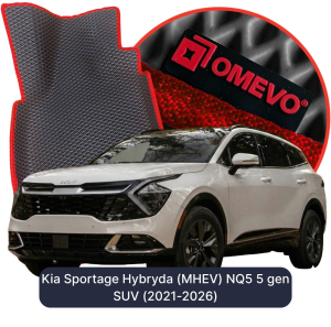 OMEVO 5D Pro Autokoberce do Kia Sportage Hybrid (MHEV) NQ5 5. gen SUV (2021-2025)