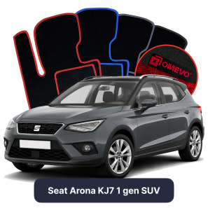 Velúrové autokoberce OMEVO pre Seat Arona KJ7 1 gen SUV (2017-2025)