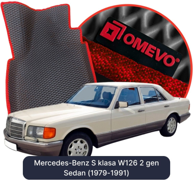 EVA autokoberce OMEVO pre Mercedes-Benz S trieda W126 2. generácia Limuzína (1979-1991)