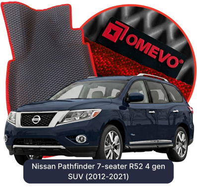 EVA autokoberce OMEVO pre Nissan Pathfinder 7-miestny R52 4. generácia SUV (2012-2021)