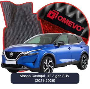OMEVO 5D Pro Autokoberce do Nissan Qashqai J12 3. gen SUV (2021-2025)