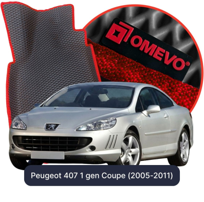 EVA autokoberce OMEVO pre Peugeot 407 1. gen Coupe (2005-2011)