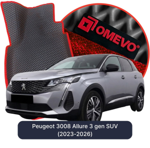 OMEVO 5D Pro Autokoberce do Peugeot 3008 Allure 3. gen SUV (2023-2026)