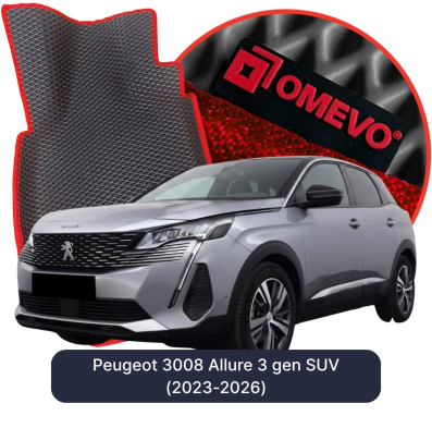 EVA autokoberce OMEVO pre Peugeot 3008 Allure 3. gen SUV (2023-2026)